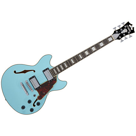 D'Angelico Premier Mini DC Sky Blue