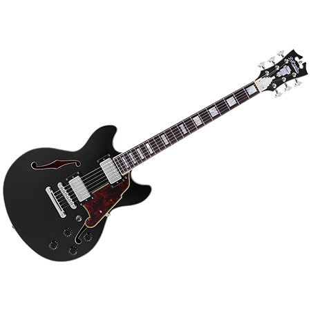 D'Angelico Premier Mini DC Black Flake