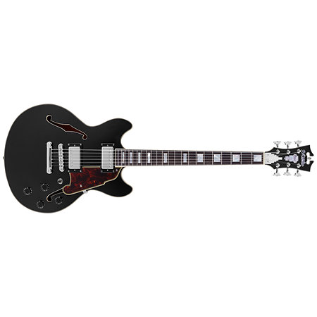 D'Angelico Premier Mini DC Black Flake