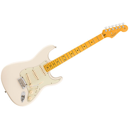 American Professional Stratocaster Maple Olympic White Fender