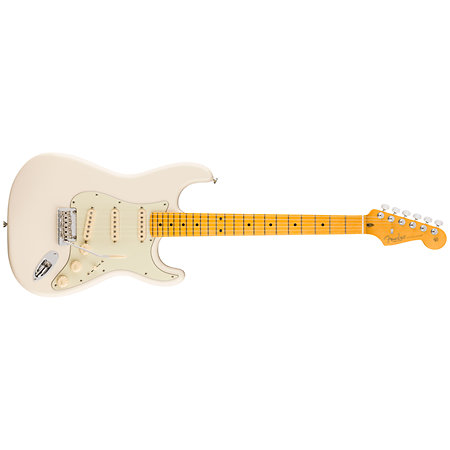 American Professional Stratocaster Maple Olympic White Fender