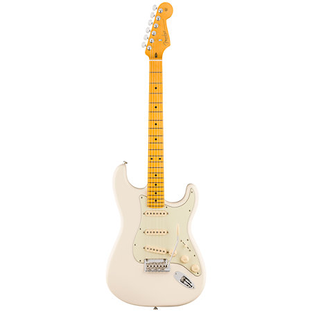 American Professional Stratocaster Maple Olympic White Fender