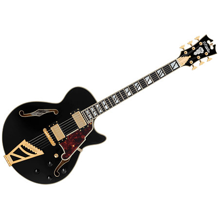 D'Angelico Excel SS Solid Black