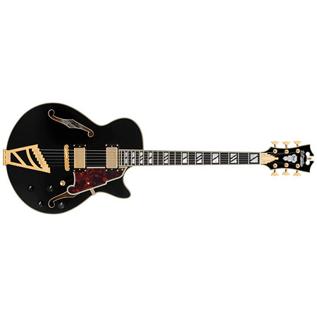 D'Angelico Excel SS Solid Black