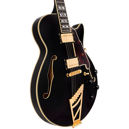 Excel SS Solid Black D'Angelico