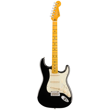 American Professional Stratocaster Maple Black Fender
