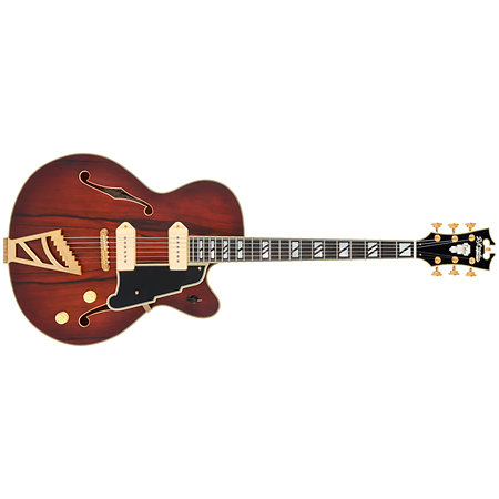 D'Angelico Deluxe 59 Satin Brown Burst