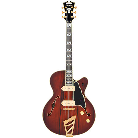Deluxe 59 Satin Brown Burst D'Angelico