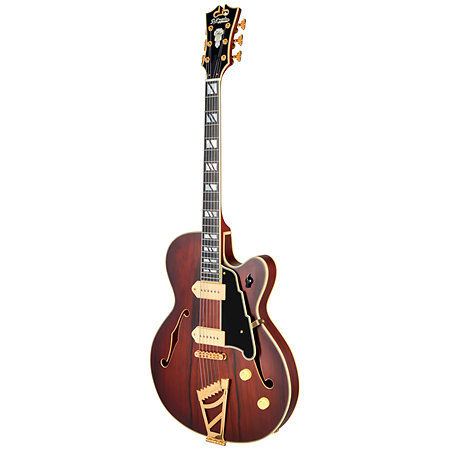 Deluxe 59 Satin Brown Burst D'Angelico