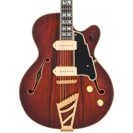 Deluxe 59 Satin Brown Burst D'Angelico
