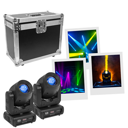 Mac Mah Pack IZY 80 Beam (la paire) + Case 2-in-1