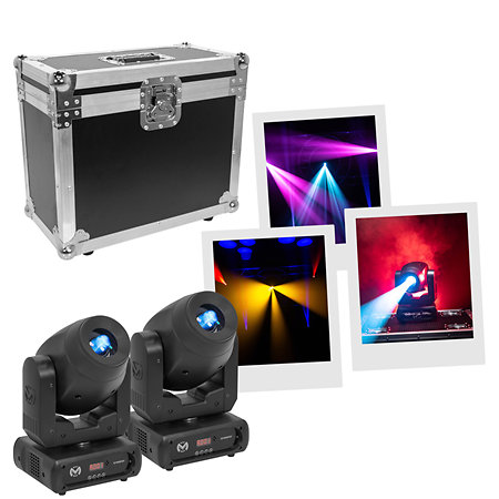 Mac Mah Pack IZY 80 Spot (la paire) + Case 2-in-1