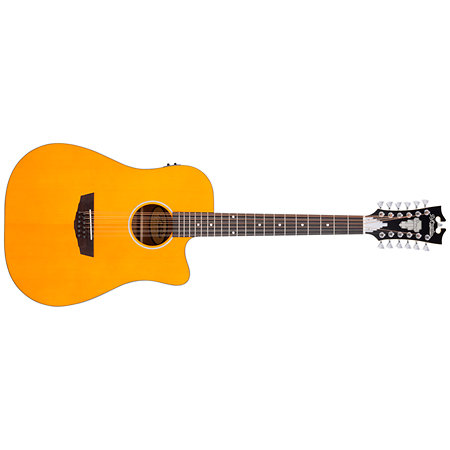 Premier Bowery 12 LS Satin Vintage Natural D'Angelico