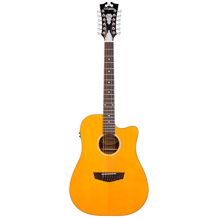 Premier Bowery 12 LS Satin Vintage Natural D'Angelico