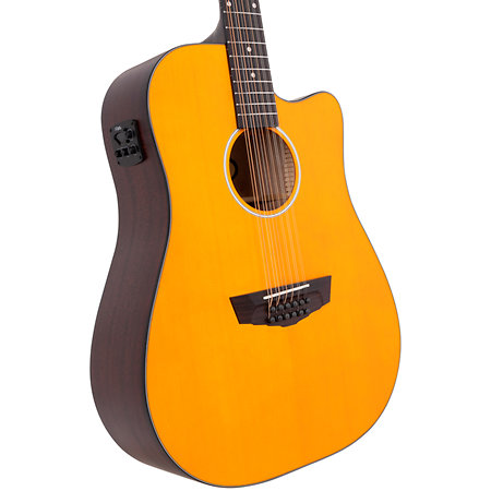 Premier Bowery 12 LS Satin Vintage Natural D'Angelico