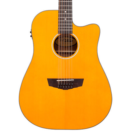 Premier Bowery 12 LS Satin Vintage Natural D'Angelico