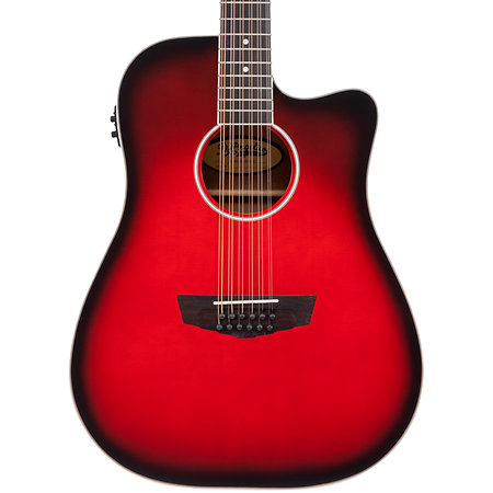 Premier Bowery 12 LS Black Cherry Burst D'Angelico