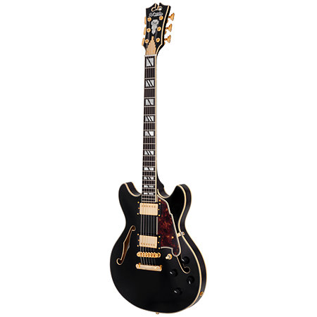 Excel Mini DC Solid Black D'Angelico