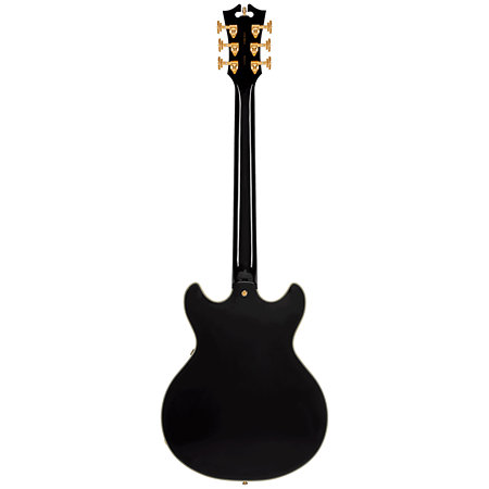 Excel Mini DC Solid Black D'Angelico