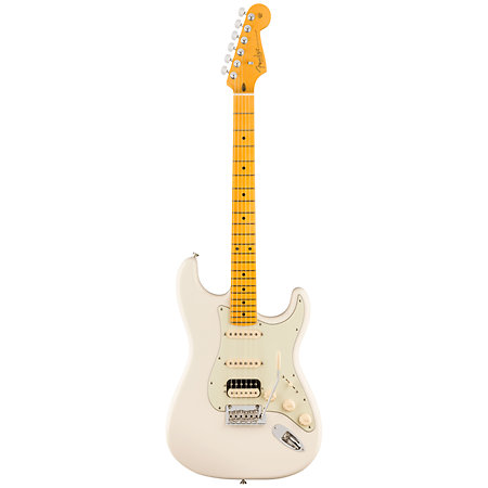American Professional Stratocaster HSS Maple Olympic White Fender