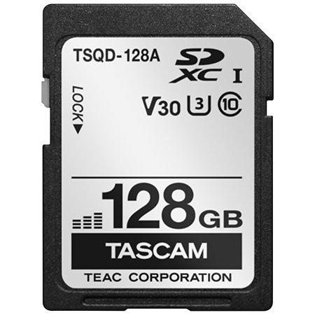 Tascam TSQD-128A - Carte SDXC 128 Go