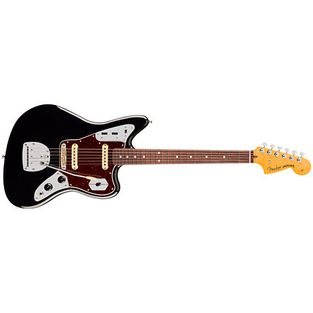 American Professional Jaguar RW Black Fender