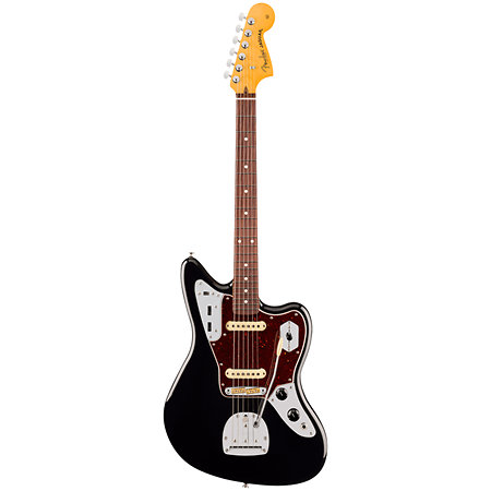 American Professional Jaguar RW Black Fender