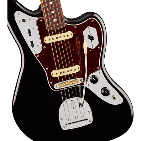 American Professional Jaguar RW Black Fender
