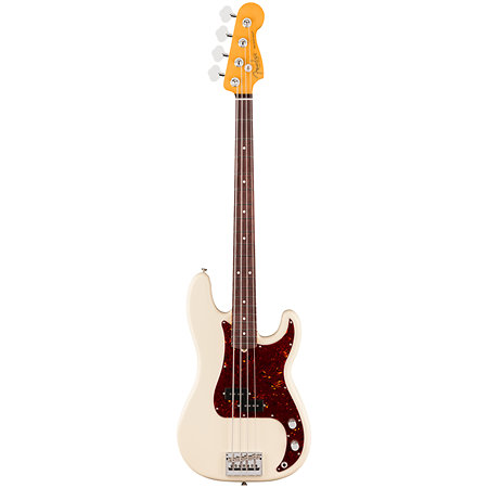 American Professional Precision Bass RW Olympic White Fender