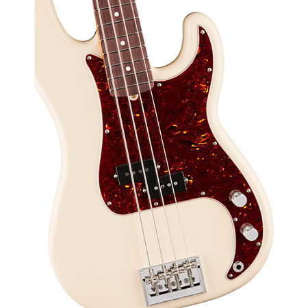 American Professional Precision Bass RW Olympic White Fender