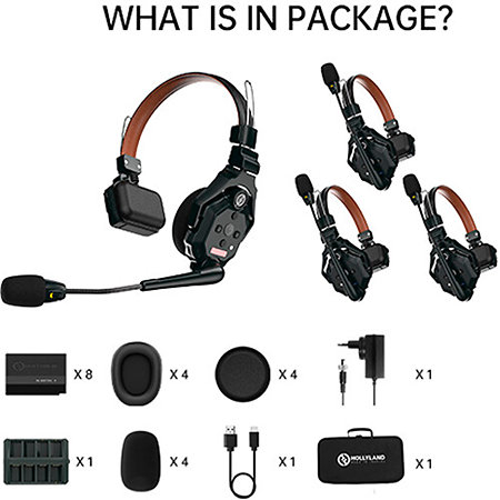 Solidcom C1 Pro 4S H - Pack Intercom Hollyland