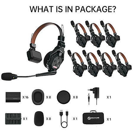 Solidcom C1 Pro 8S DH - Pack Intercom Hollyland