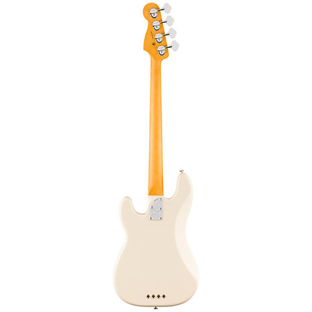American Professional Precision Bass Maple Olympic White Fender