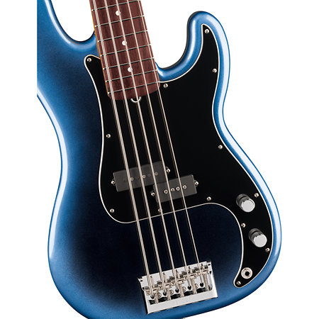 American Professional Precision Bass V RW Dark Night Fender