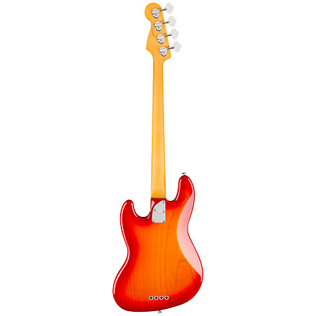 American Professional Jazz Bass Maple Aged Cherry Burst Fender