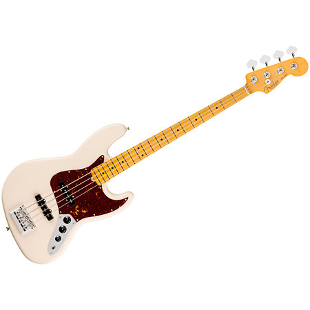 Fender American Professional Jazz Bass Maple Olympic White