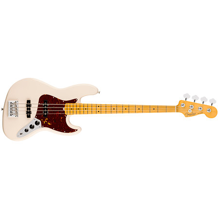 Fender American Professional Jazz Bass Maple Olympic White