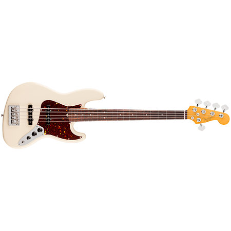 American Professional Jazz Bass V RW Olympic White Fender