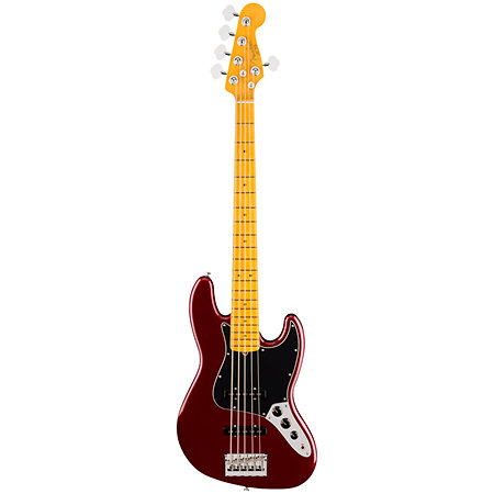 American Professional Jazz Bass V Maple Oxblood Fender