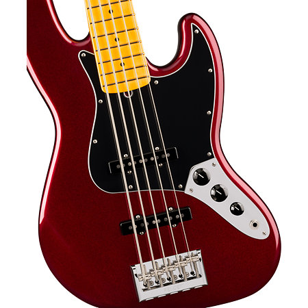 American Professional Jazz Bass V Maple Oxblood Fender