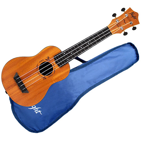 Flight TUS53 Travel Mahogany + Housse