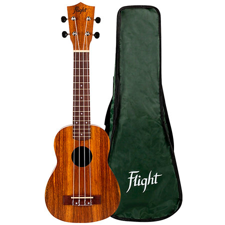 NUS200 Teak Soprano + Housse Flight