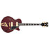 Deluxe SS Baritone Satin Trans Wine D'Angelico