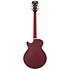 Deluxe SS Baritone Satin Trans Wine D'Angelico