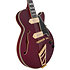 Deluxe SS Baritone Satin Trans Wine D'Angelico