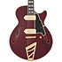 Deluxe SS Baritone Satin Trans Wine D'Angelico