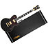 Deluxe Atlantic Solid Black D'Angelico
