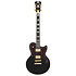 Deluxe Atlantic Solid Black D'Angelico