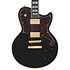 Deluxe Atlantic Solid Black D'Angelico