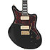 Deluxe Bedford Solid Black D'Angelico